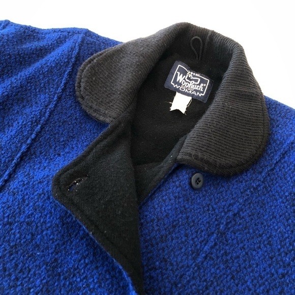 Woolrich Blue Bomber Jacket - Picture 4 of 16